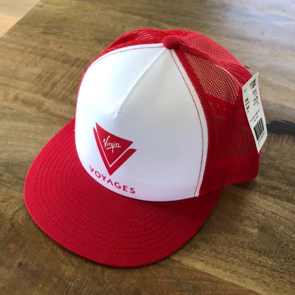 Virgin voyages trucker hat